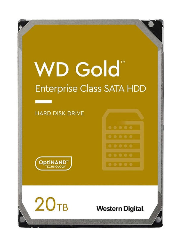 Western Digital WD201KRYZ Gold 20TB 7200RPM SATA 6.0Gbps 3.5-Inch Hard Drive