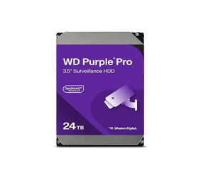 WD WD240PURP Purple Pro 24TB 7200RPM SATA 6Gbps 3.5-Inch Surveillance Hard Drive