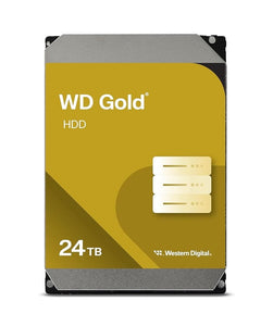 Western Digital WD241KRYZ-20PK Gold 24TB SATA 3.5-Inch Internal Hard Drive
