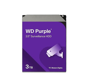 WD WD33PURZ Purple 3TB 5400RPM SATA 3.5-Inch Surveillance Hard Drive