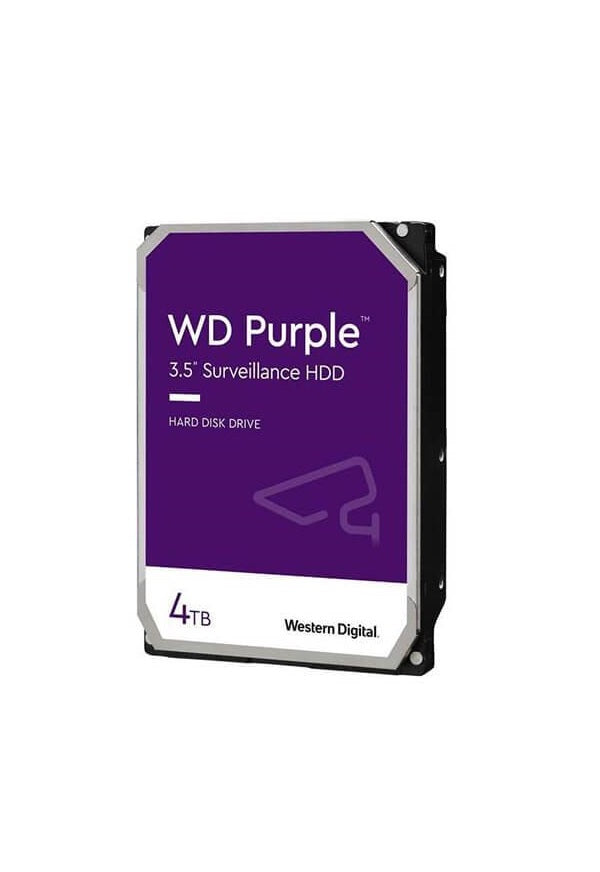 Western Digital WD43PURZ Purple Surveillance 4TB 5400RPM SATA-6.0Gbps 3.5-Inch Hard Drive