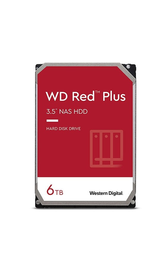 Western Digital WD60EFPX Red Pro 6TB 5400RPM SATA-6.0Gbps 3.5-Inch Hard Drive