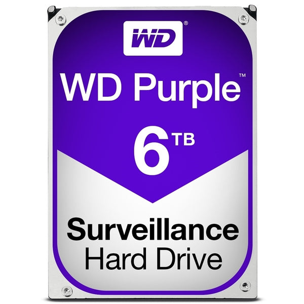 Western Digital WD60PURZ Purple 6TB SATA 6Gbps 3.5-inch Surveillance Hard Drive