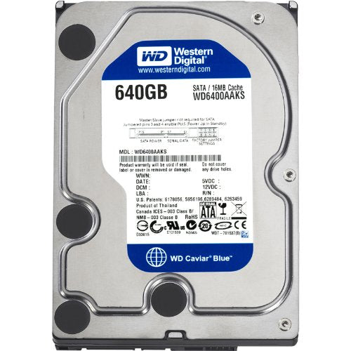 Western Digital WD6400AAKS 640Gb 7200 RPM SATA 3.0Gbps 3.5-Inch Hard Drive