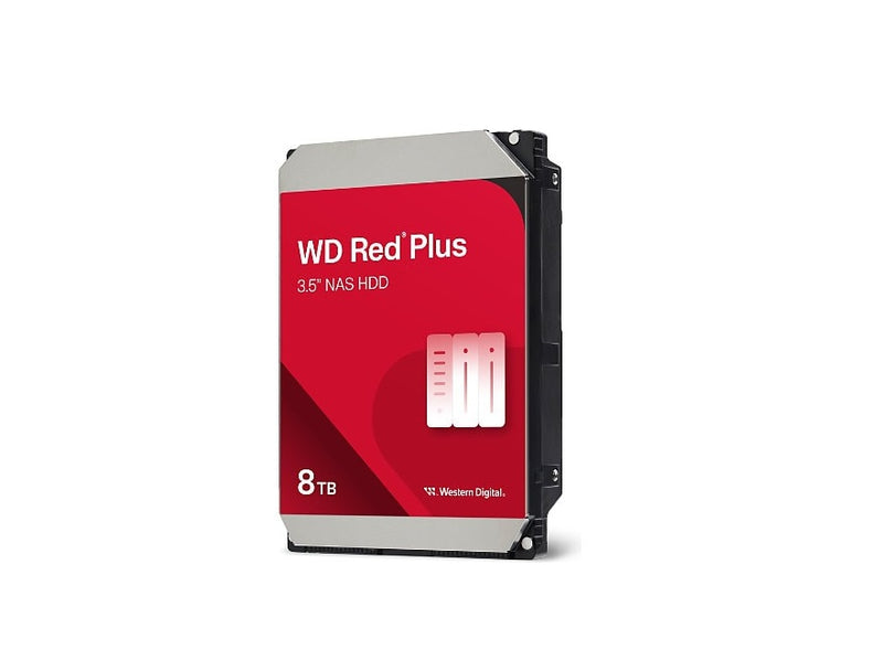 Western Digital WD80EFPX-20PK Red PLUS NAS 8TB 3.5-inch Hard Drive