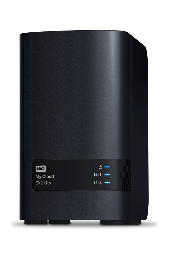 Western Digital WDBVBZ0240JCH-NESN My Cloud EX2 Ultra 24TB Charcoal Network Attached Storage