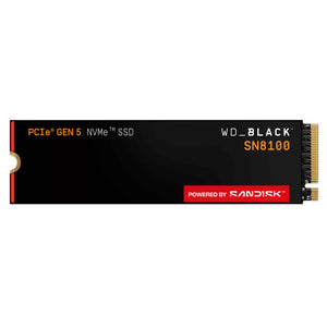 Western Digital WD_BLACK SN8100 WDS100T1X0M 1TB M.2 2280 PCIe Gen5 NVMe Solid State Drive