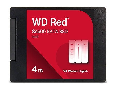 Western Digital WDS400T2R0A Red SA500 4TB SATA 6Gbps 2.5-Inch Solid State Drive