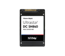 Wd WUS4BA1A1DSP3X3/0TS2051 Ultra star DC SN840 15.36TB U.2 SSD