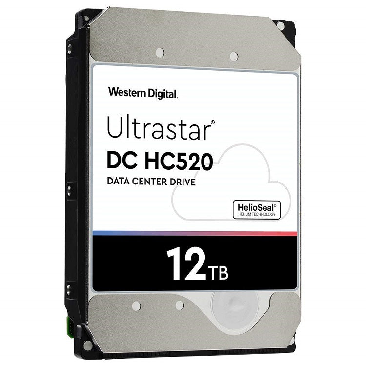 Western Digital Huh721212Aln604 / 0F30143 Ultrastar Dc Hc520 12Tb 7200Rpm Sata 6Gbps 3.5-Inch 4Kn