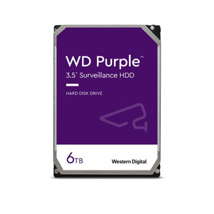 Western Digital WD62PURZ Purple 6TB SATA 6Gbps 3.5-inch Surveillance Hard Drive