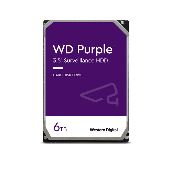 Western Digital WD62PURZ Purple 6TB SATA 6Gbps 3.5-inch Surveillance Hard Drive