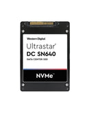 Western Digital Wus4Bb076D7P3E1 / 0Ts1963 Ultrastar Dc Sn640 7.68Tb Pcie Nvme 3.1X4 2.5-Inch Solid