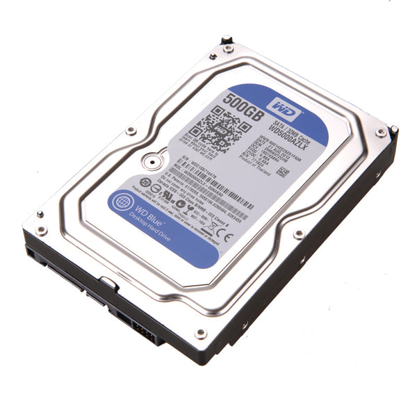 Western Digital WD5000AZLX WD-Blue 500Gb 7200RPM Serial ATA-6.0Gbps 32Mb Cache 3.5-Inch Internal Hard Drive