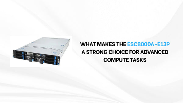 What Makes the ESC8000A-E13P a Strong Choice for Advanced Compute Tasks