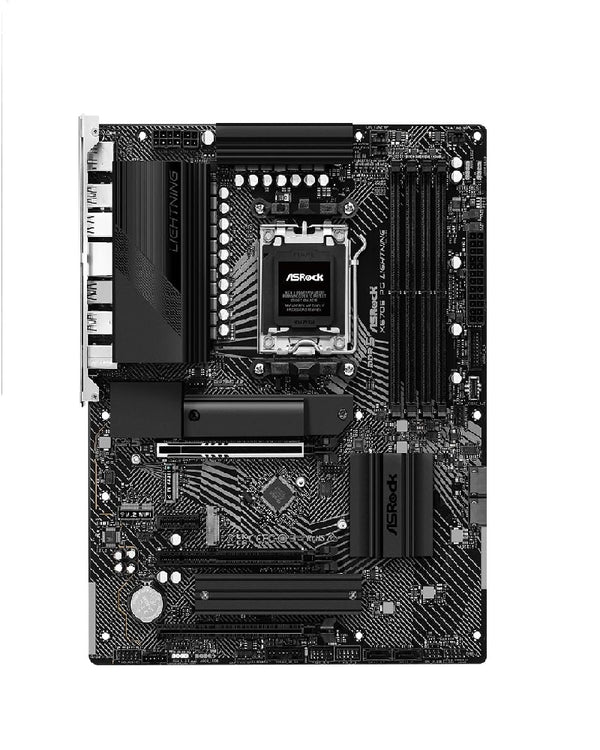 ASRock X670E PG LIGHTNING 7000 Series AM4 AMDX670E DDR5 192GB DIMM Motherboard