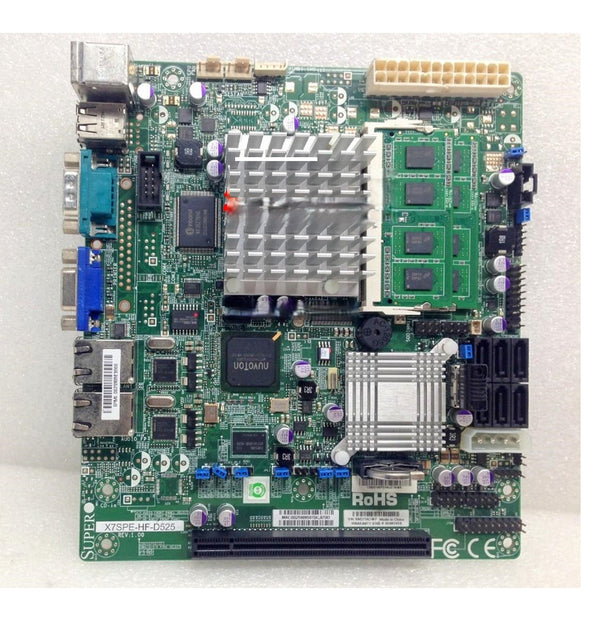 Supermicro X7SPE HF 4GB 6 x SATA Intel ICH9R DDR2 SDRAM Mini ITX Motherboard