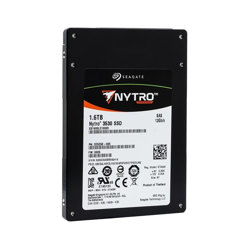 Seagate XS1600LE10003 Nytro 3530 1.6TB SAS 12Gb/s 2.5-Inch Solid State Drive