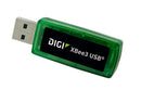 Digi International XBee 3 XU3-A11 250kb/s 2.4GHz USB Adapter