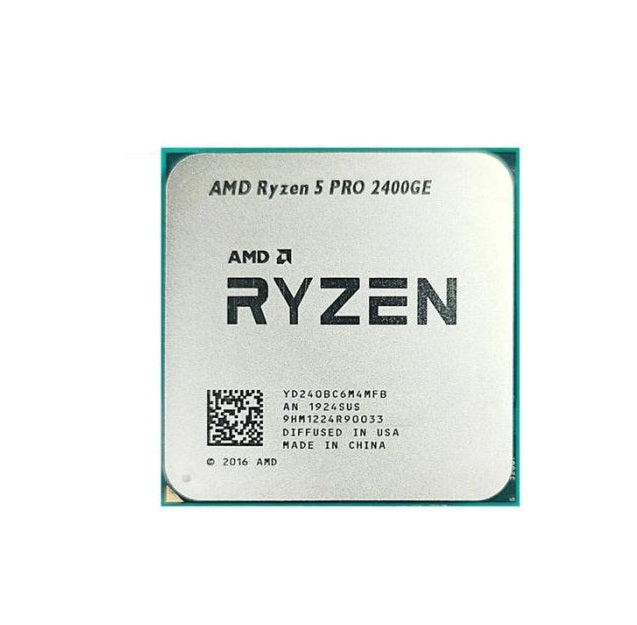 AMD YD240BC6FBMPK Ryzen 5 PRO 2400GE 3.20GHz 4-Core Socket AM4 Processor