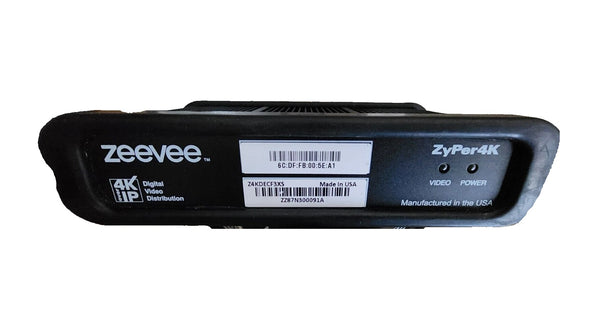 ZeeVee ZyPer4K-XS Z4KDECF3XS 4096 x 2160 10Gb Ethernet Decoder