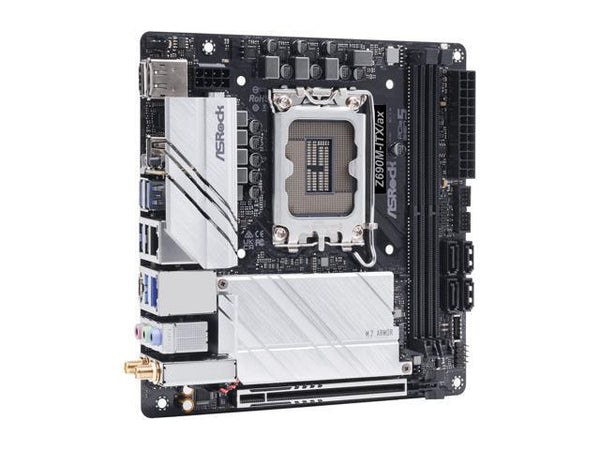 ASRock Z690M-ITX/AX S1700 LGA-1700 64GB Intel Z690 DIMM Mini ITX Motherboard