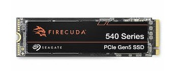 Seagate ZP1000GM3A004-10PK 540FireCuda 1TB PCI Express M.2 Solid State Drive