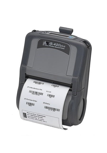 Zebra Q4D-Luba0000-00 Ql420 Plus 203Dpi Portable Thermal Printer Label