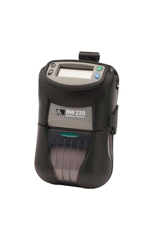 Zebra R2D-0Uba010N-00 Rw 220 203Dpi Thermal Portable Receipt Printer Label
