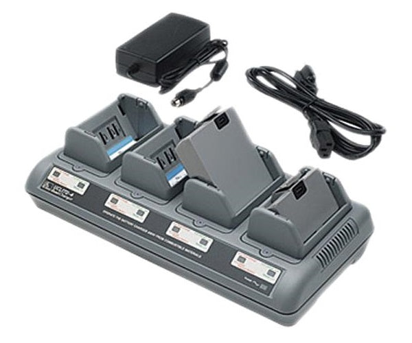Zebra Technologies AC18177-5 Quad-Slot Li On Quad Battery Charging Cradle For QL Series Printers