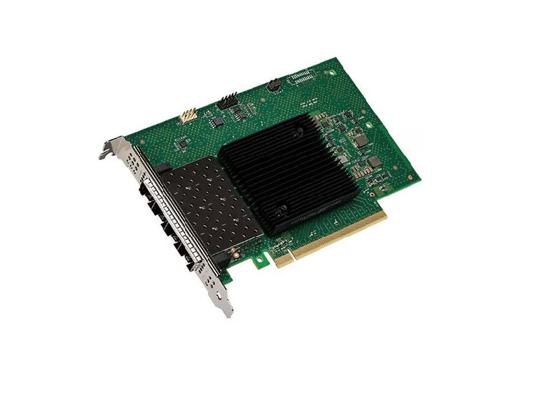 Intel E810-XXVDA4 4-Ports SFP28 PCIe 4.0 x16 10/25 Gigabit Ethernet Network Adapter