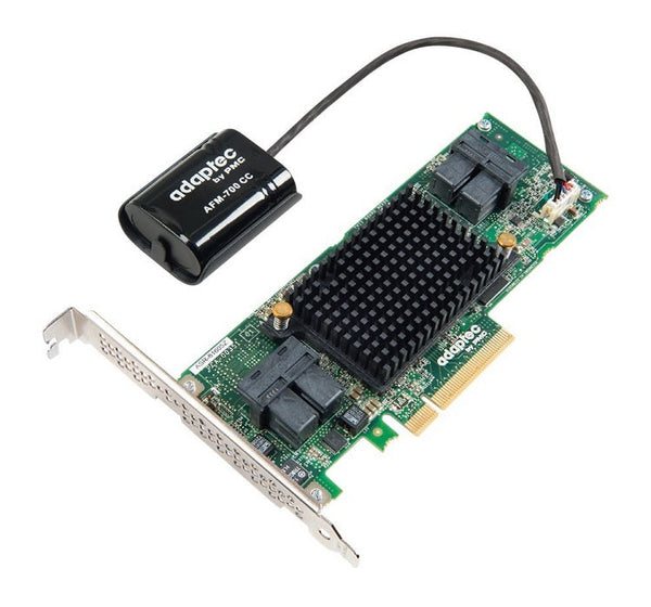 Adaptec 2281600-R 8Q Series PCI Express 3.0 x8 16-Ports SAS SATA Raid Controller