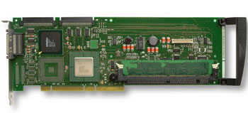 Adaptec 3210S RAID 2CH U160 64bit 66 MHZ 32MB Controller Card