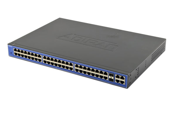 Adtran Ethernet Switch 48-Ports 1U Rack Mount 1700599G1