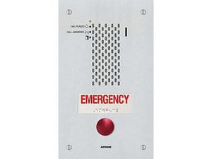 Aiphone IX-SSA-RA IP Single Stainless Steel Audio Emergency Station