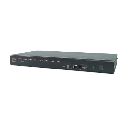 APC AP5201 8-Port Multi-Platform 1U Rack Mount Analog KVM Switch