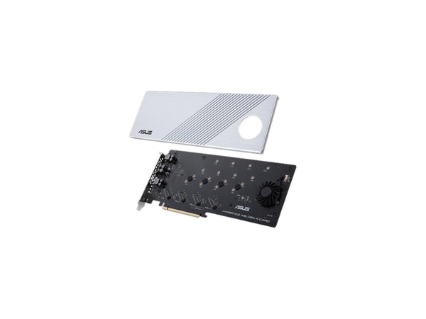 Asus HYPER M.2 X16 GEN 4 CARD PCIe 4.0/3.0 x16 NVMe M.2 Expansion Card