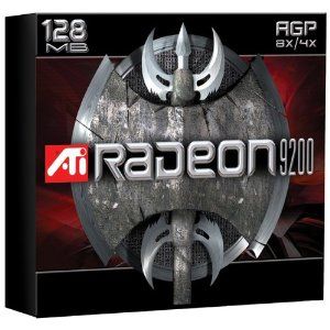 ATI 109-A06200-00 Radeon 9200 128MB AGP Video Card