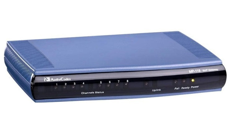 AudioCodes MP118/4S/4O/SIP MediaPack-Series 8-Ports VoIP Gateway