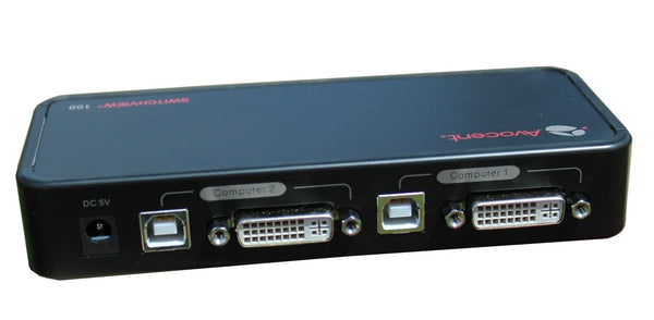 Avocent 2SV130BND1-001 SwitchView 100 2-port USB DVI KVM Switch