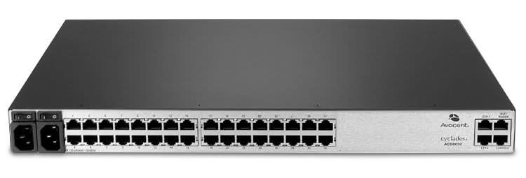 Avocent Rack Console Avocent ACS6032 Cyclades ACS 6032 32-Port 1U Rack-Mountable Console Server