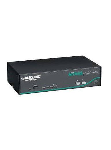 Black Box SW0802A-R2 ServSwitch 8-Port Multi Video KVM Switch