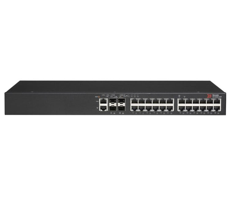 Brocade ICX6450-24P Layer-3 24-Ports Managed 1U Rack Mount Switch