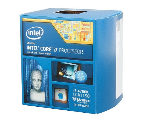 Intel BX80646I74790K LGA 1150 Quad-Core 4.0Ghz Intel HD Graphics 4600 Desktop Processor