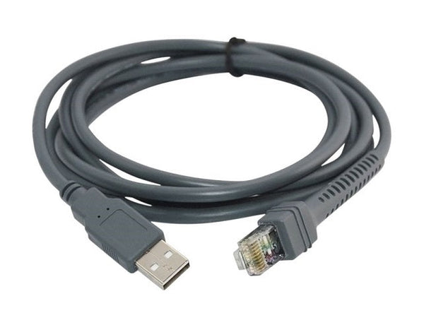 Motorola CBA-U01-S07ZAR USB Straight Cable for Barcode Scanner LS1203 , LS2208 ,LS4208