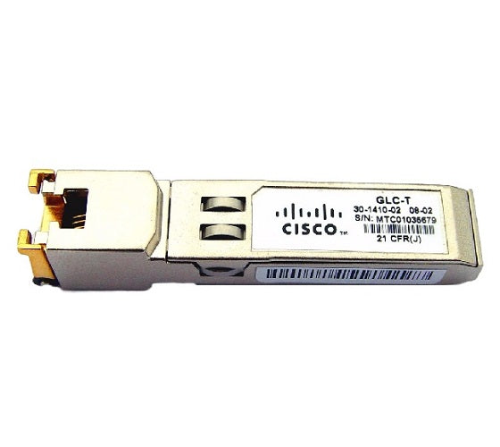 Cisco Systems 30-1410-03 Single-Port 1Gbps 1000Base-T SFP Plug-in Transceiver Module