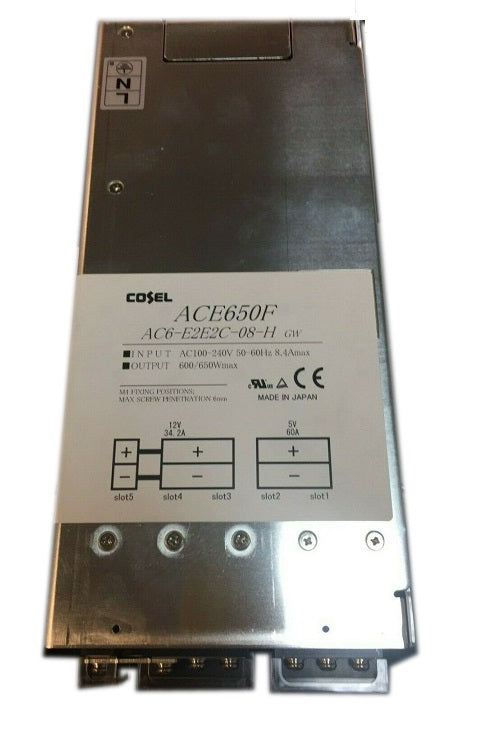 Cosel AC6-E2E2C-08-HGW 3-Output 85-264VAC 120-350DC 650W Power supply
