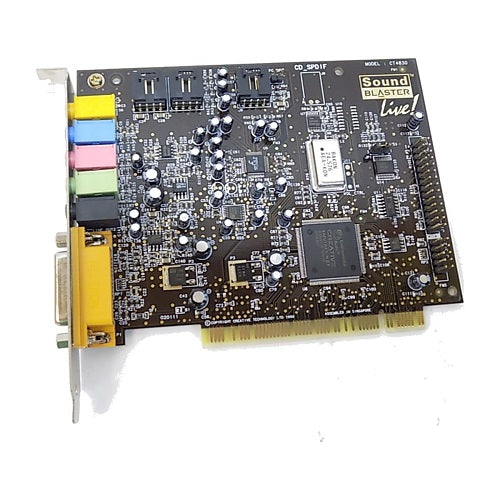 Creative CT4780 Sound Blaster Live 32-Bit Internal PCI Sound Card