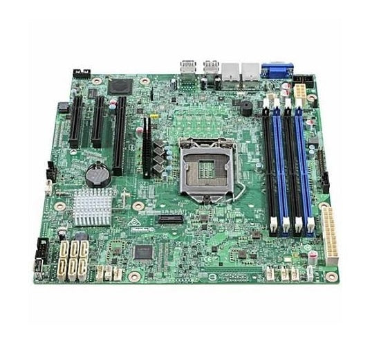 Intel DBS1200SPSR LGA1151 Socket Intel C232 64Gb DDR4 SDRAM Micro ATX Server Motherboard
