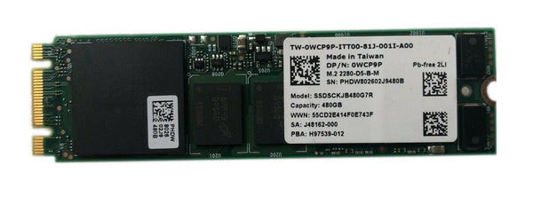 Dell WCP9P DC S3520 480Gb SATA-6Gbps M.2 Solid State Drive